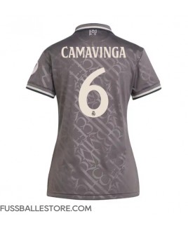 Günstige Real Madrid Eduardo Camavinga #6 3rd trikot Damen 2024-25 Kurzarm